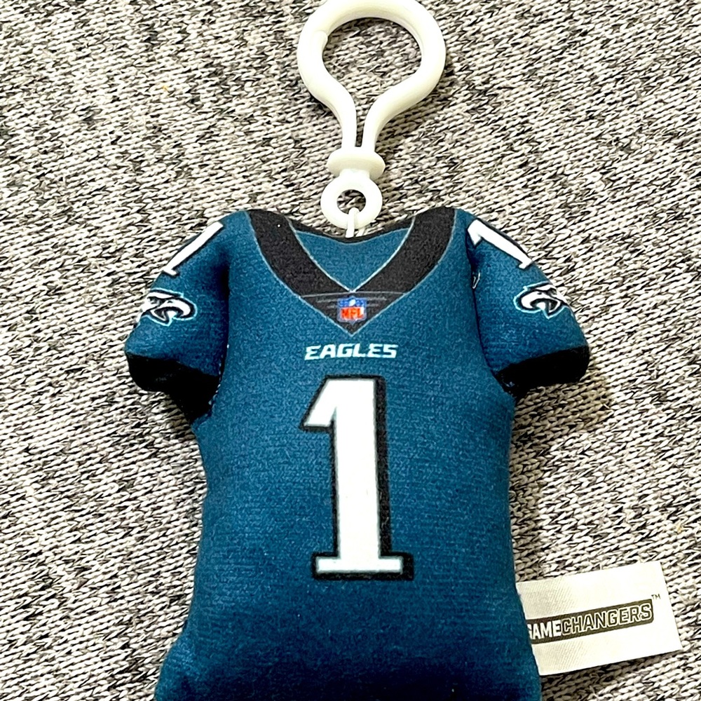 2024 NFL Game Changers Philadelphia Eagles Jalen Hurts Plush Dangler